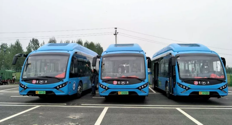 南阳首批72台氢能源公交车正式上线运营！