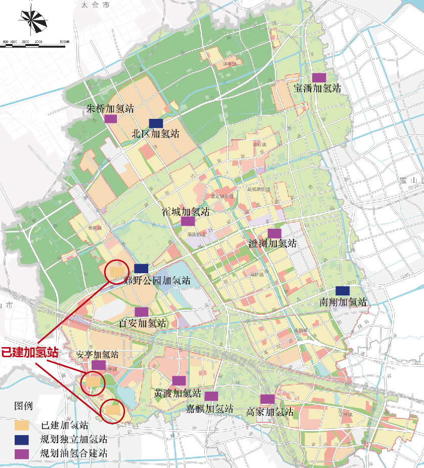 氢能发展按下快进键，上海嘉定区加氢站布局与选址专项规划公示
