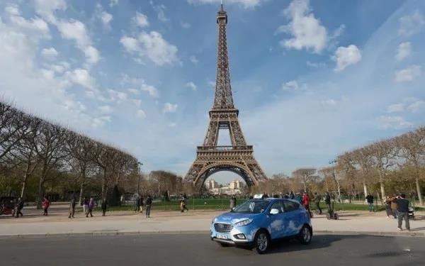 法国巴黎：600辆氢动力出租车在今年上路