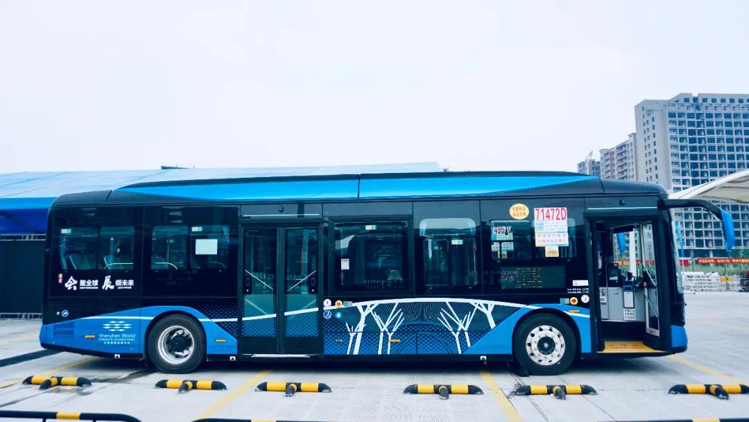 领航新时代绿色公交，首批全新比亚迪纯电动客车投运深圳
