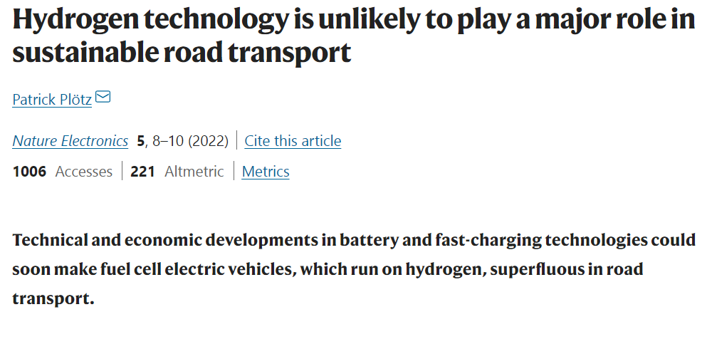 氢燃料or纯电动，卡车新能源技术路线再起争议