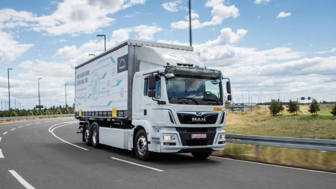 德国曼恩拟2024年交付电动卡车，续航500公里