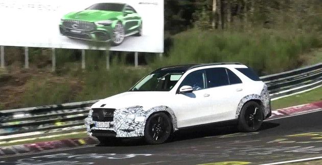 AMG GLE 53路试照 或搭3.0T混合动力