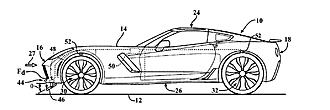 通用中置发动机Corvette获主动空气动力专利