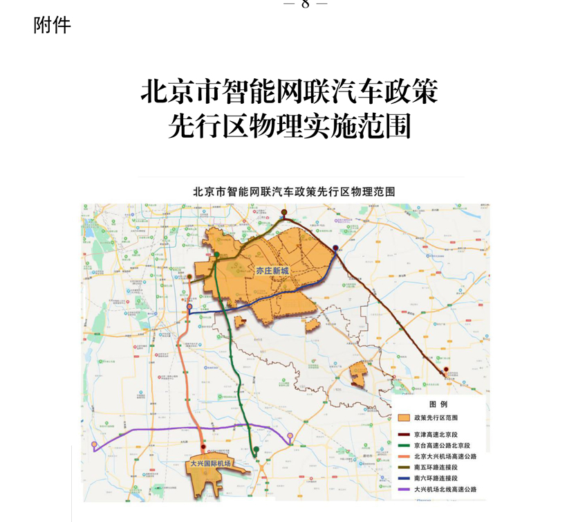 《北京市智能网联汽车政策先行区总体实施方案》全文发布！