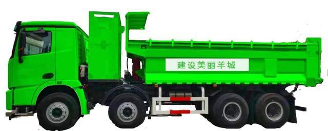 广州新能源“泥头车”试点车型长这样