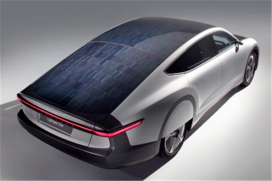 普利司通携手Lightyear打造太阳能电动车