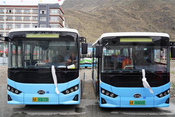 绿色科技，护航生态！比亚迪打造西藏高原纯电动客车第一品牌