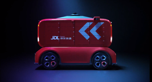 京东物流第五代智能快递车正式发布，支持远程开关机/遥控/监控