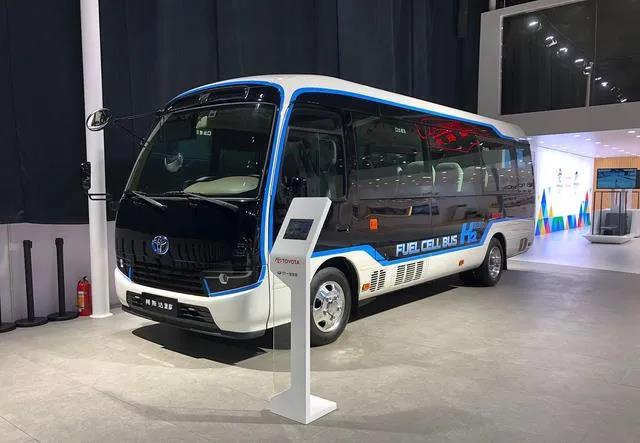 广州国际车展上的氢能源汽车