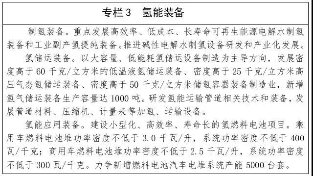 内蒙古出台新政支持氢能等新能源装备制造业！