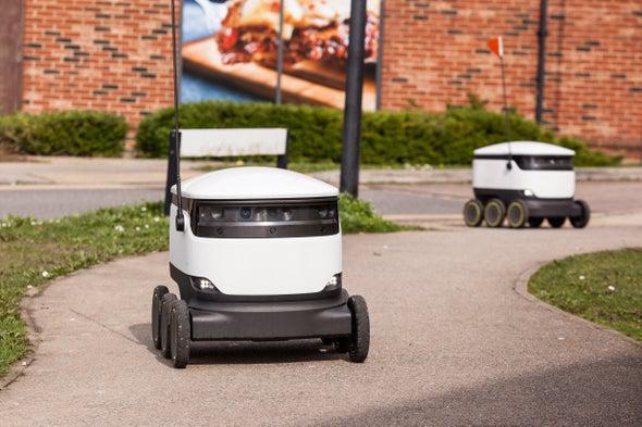 英IDTechEx：人行道（配送）机器人十年销售额将达年10亿美元